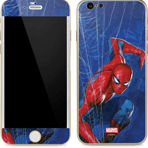 Marvel Spiderman World of Webs iPhone 6/6s Skin