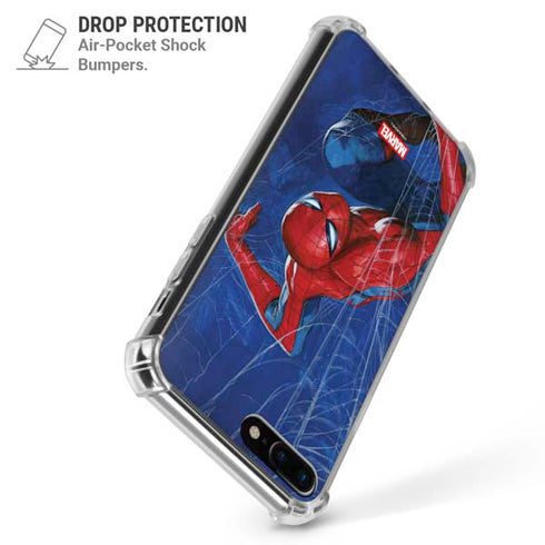 Marvel Spiderman World of Webs iPhone 7/8 Plus Clear Case