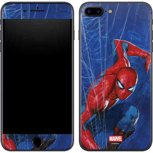 Marvel Spiderman World of Webs iPhone 7 Plus Skin