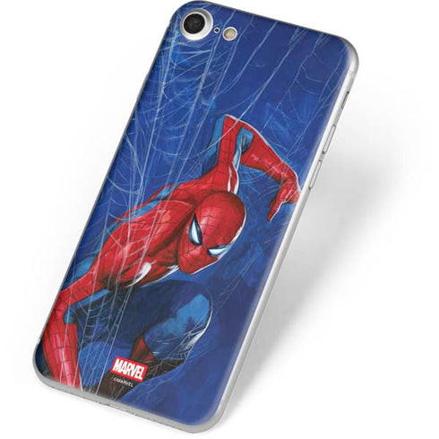 Marvel Spiderman World of Webs iPhone 7 Skin