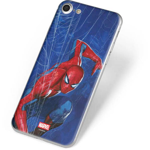Marvel Spiderman World of Webs iPhone 8 Skin