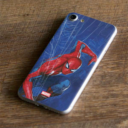 Marvel Spiderman World of Webs iPhone 8 Skin