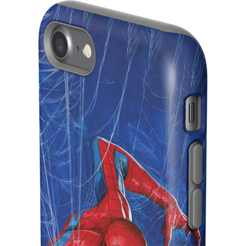 Marvel Spiderman World of Webs iPhone SE (2nd & 3rd Gen) Pro Case