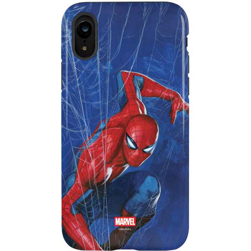 Marvel Spiderman World of Webs iPhone XR Pro Case