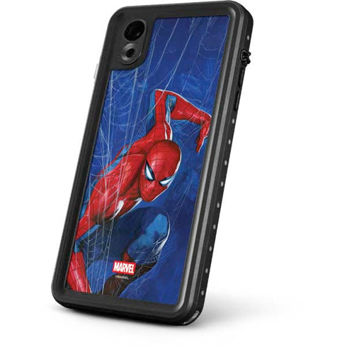 Marvel Spiderman World of Webs iPhone XR Waterproof Case