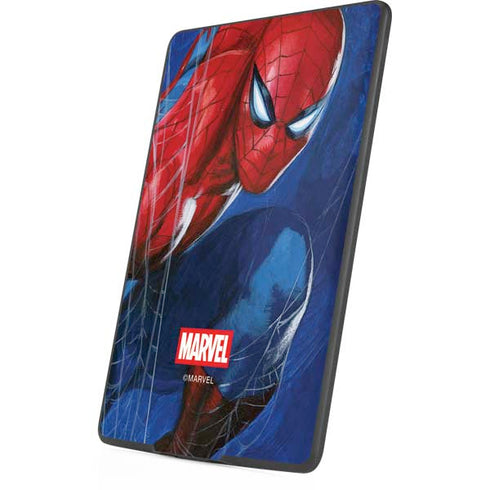 Marvel Spiderman World of Webs Amazon Kindle Skin