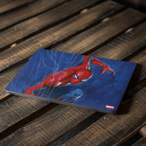 Marvel Spiderman World of Webs Apple MacBook Air Skin