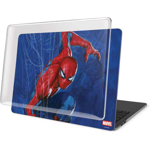 Marvel Spiderman World of Webs MacBook Pro 16in (2019-20) Case plus Skin