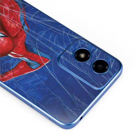 Marvel Spiderman World of Webs Moto G Play 4G (2024) Skin
