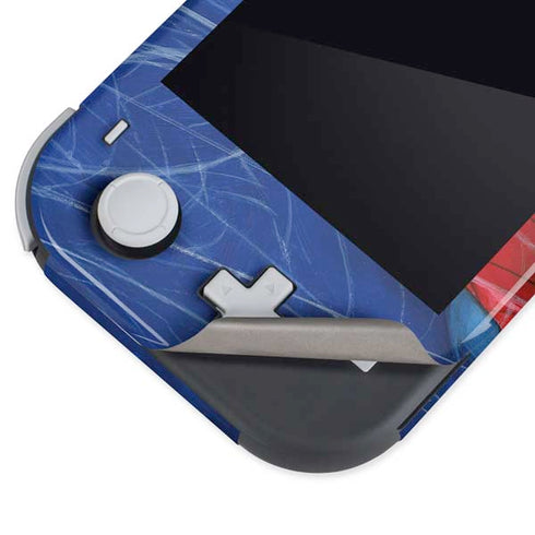Marvel Spiderman World of Webs Nintendo Switch Lite Skin