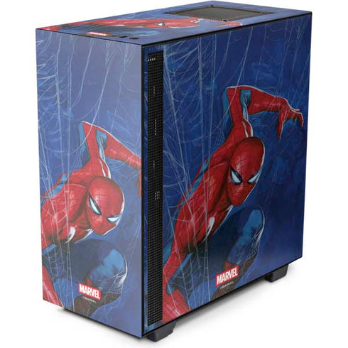 Marvel Spiderman World of Webs NZXT H510 Compact ATX Mid-Tower Case Skin