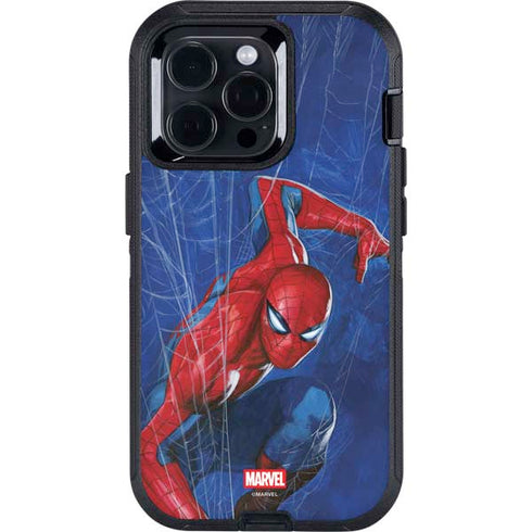 Marvel Spiderman World of Webs Otterbox Defender iPhone Skin