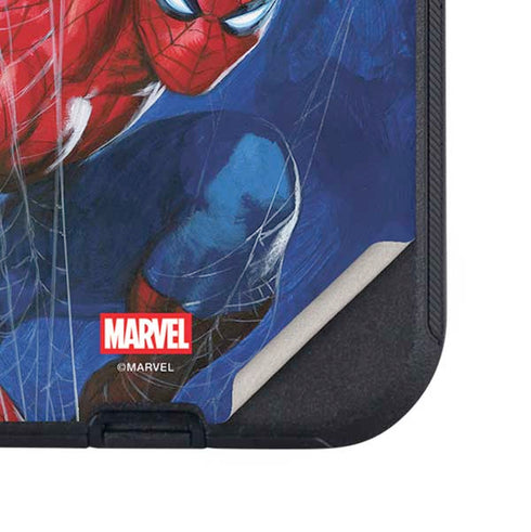 Marvel Spiderman World of Webs Otterbox Defender iPhone Skin