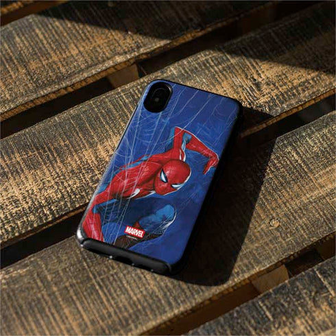 Marvel Spiderman World of Webs Otterbox Symmetry iPhone Skin