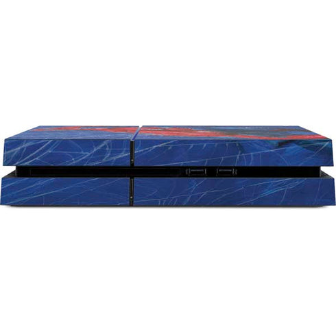 Marvel Spiderman World of Webs PS4 Console Skin