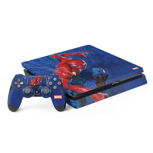 Marvel Spiderman World of Webs PS4 Slim Bundle Skin