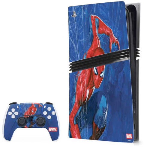 Marvel Spiderman World of Webs PlayStation PS5 Skins