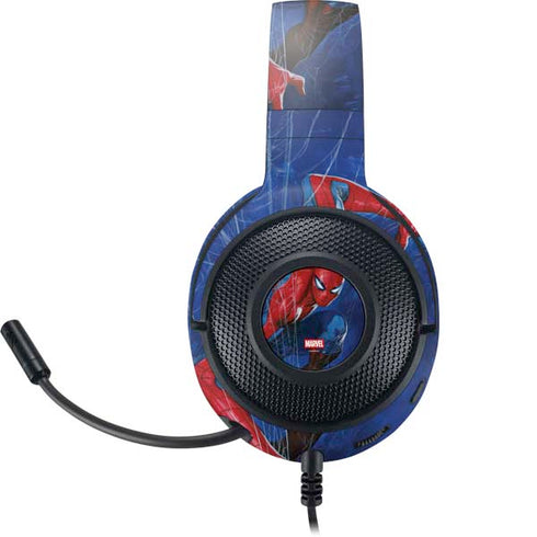 Marvel Spiderman World of Webs Razer Kraken X Skin