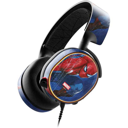 Marvel Spiderman World of Webs SteelSeries Arctis 5 Skin