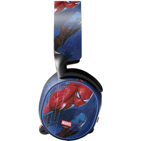 Marvel Spiderman World of Webs SteelSeries Arctis 5 Skin