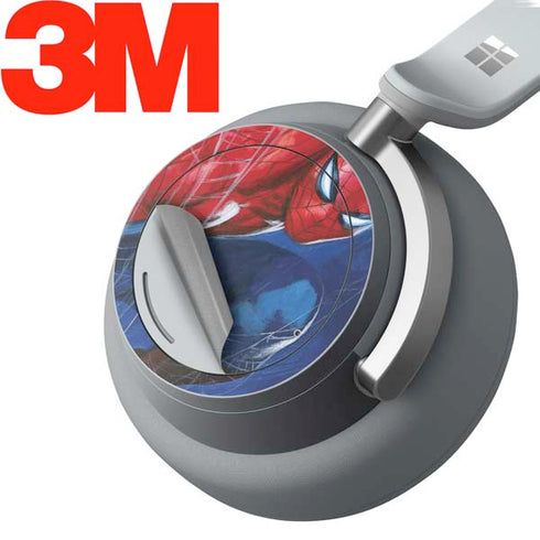 Marvel Spiderman World of Webs Surface Headphones Skin