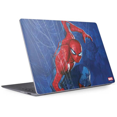 Marvel Spiderman World of Webs Surface Laptop 2 Skin