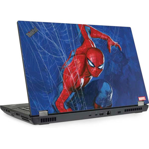Marvel Spiderman World of Webs Lenovo ThinkPad Skin