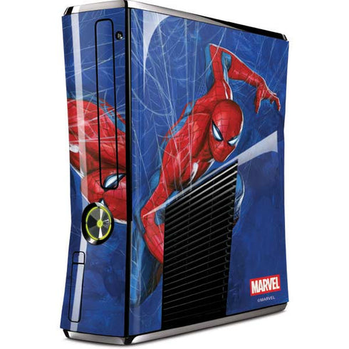 Marvel Spiderman World of Webs Xbox 360 Slim (2010) Skin