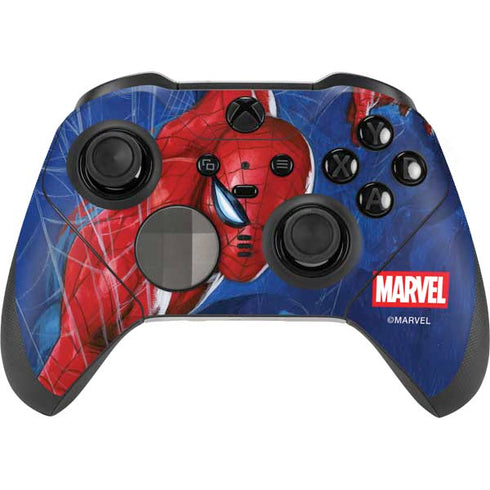 Marvel Spiderman World of Webs Xbox Elite Wireless Controller Series 2 Skin