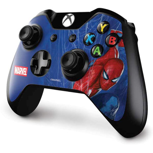 Marvel Spiderman World of Webs Xbox One Controller Skin