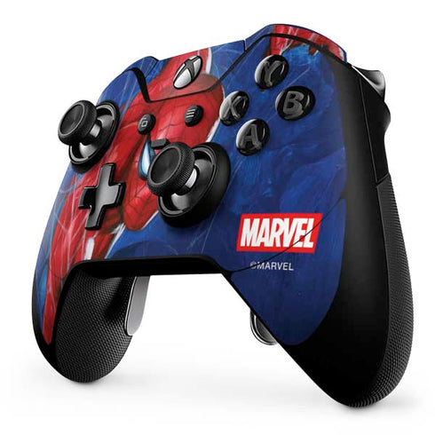 Marvel Spiderman World of Webs Xbox One Elite Controller Skin