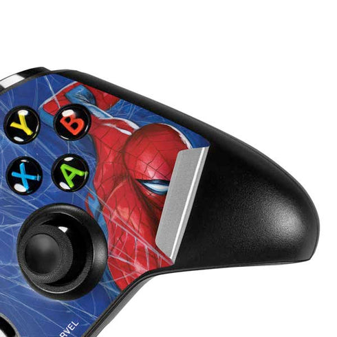 Marvel Spiderman World of Webs Xbox One S Controller Skin