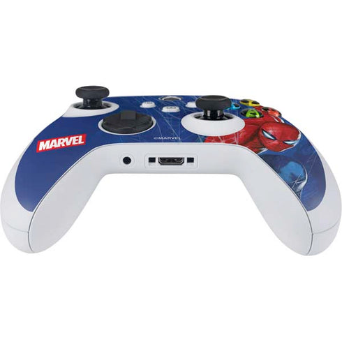 Marvel Spiderman World of Webs Xbox Series S Controller Skin