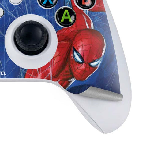 Marvel Spiderman World of Webs Xbox Series S Controller Skin