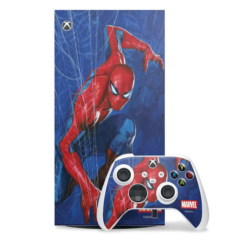 Marvel Spiderman World of Webs XBox Series X Digital Edition Bundle Skin