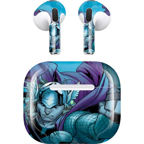 Marvel Thor Asgard on Ice Apple AirPods (3rd Gen 2021) Skin
