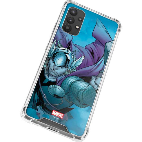 Marvel Thor Asgard on Ice Galaxy A32 5G Clear Case