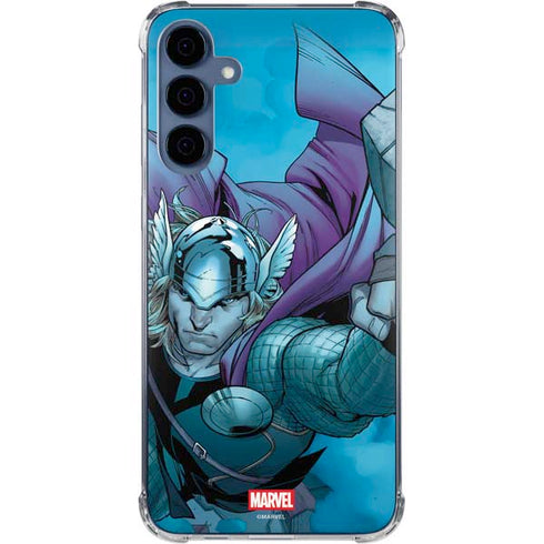 Marvel Thor Asgard on Ice Galaxy A35 5G Clear Case