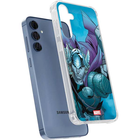 Marvel Thor Asgard on Ice Galaxy A35 5G Clear Case
