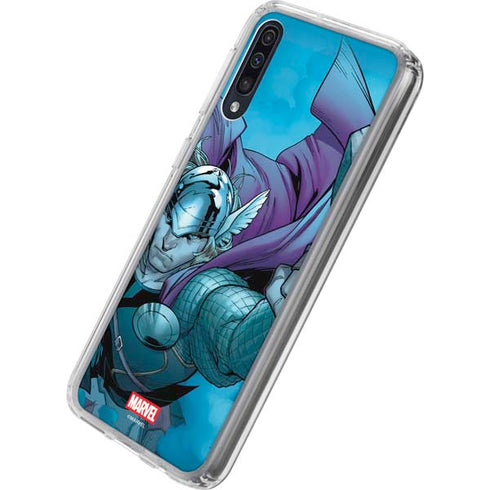 Marvel Thor Asgard on Ice Galaxy A50 Clear Case