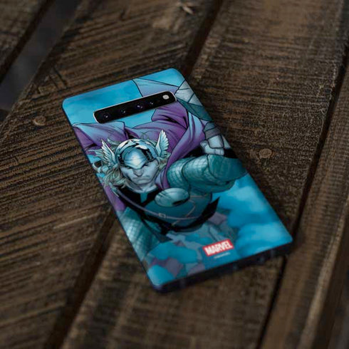 Marvel Thor Asgard on Ice Galaxy S10 Plus Skin