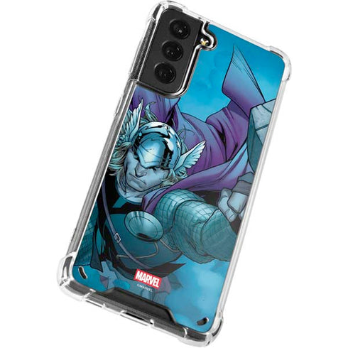 Marvel Thor Asgard on Ice Galaxy S21 Plus 5G Clear Case