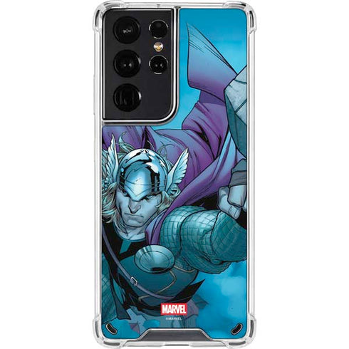 Marvel Thor Asgard on Ice Galaxy S21 Ultra 5G Clear Case