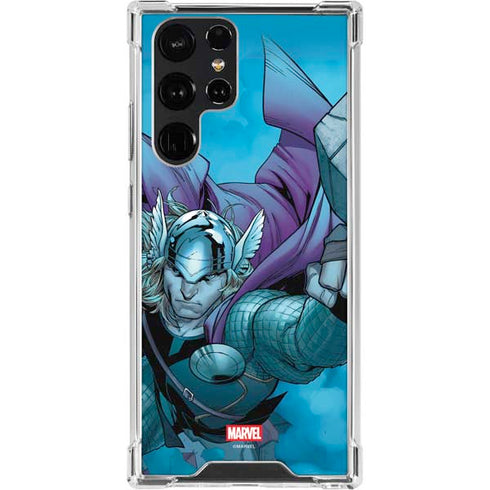 Marvel Thor Asgard on Ice Galaxy S22 Ultra Clear Case
