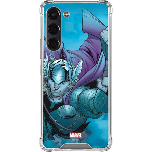Marvel Thor Asgard on Ice Galaxy S23 FE Clear Case