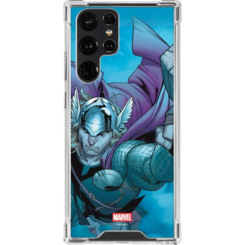 Marvel Thor Asgard on Ice Galaxy S23 Ultra Clear Case