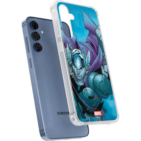 Marvel Thor Asgard on Ice Galaxy S24 Clear Case