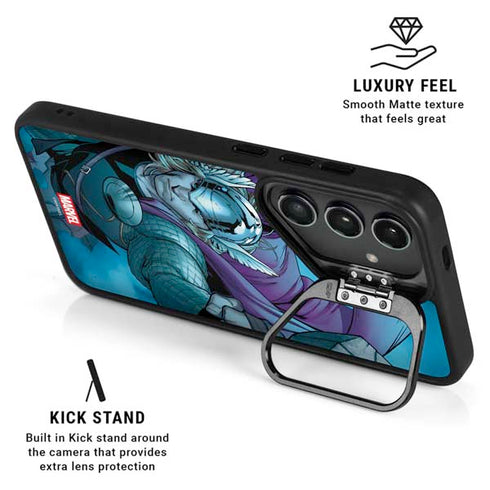 Marvel Thor Asgard on Ice Galaxy S24 Ultra Kickstand Case