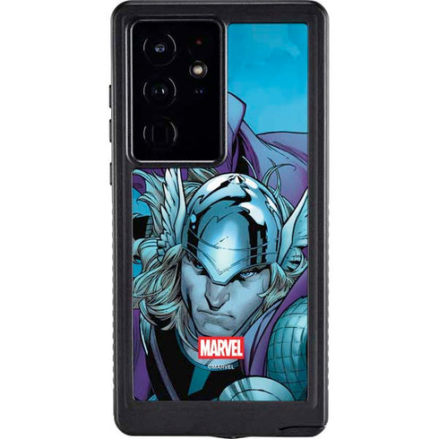 Marvel Thor Asgard on Ice Galaxy S24 Ultra Waterproof Case