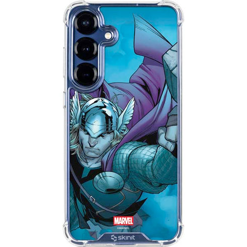 Marvel Thor Asgard on Ice Galaxy S25 Clear Case